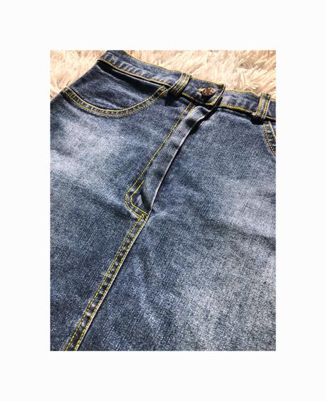 Rifľová sukňa, xs