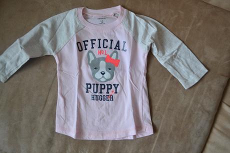 Nenosené tričko s dlhým rukávom, carter's,74