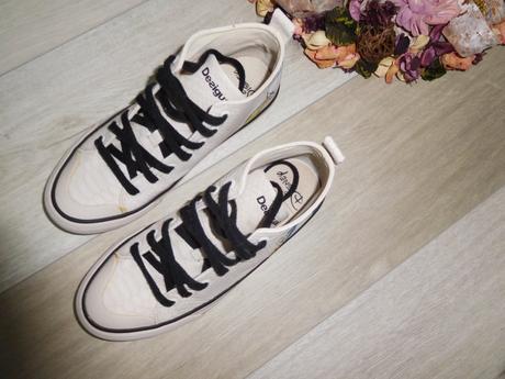 Desigual dámske tenisky eco koža-kotníkové-38v, desigual,37