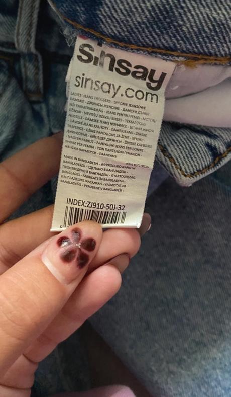 Široké nohavice, sinsay,32