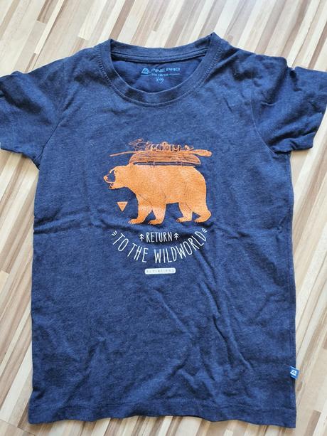 Trička 2ks, alpine pro,116