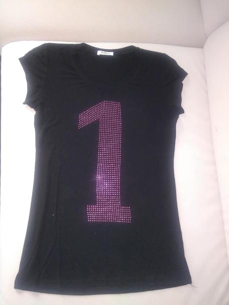 Dievčenské tričko predĺžené 9,10 rokov, 158