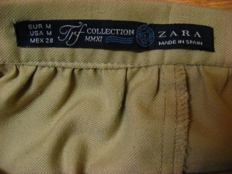 Béžová sukňa zara, zara,m