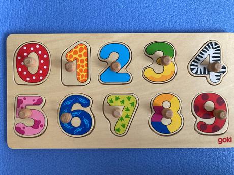 Vkladačka prvé počítanie goki, 