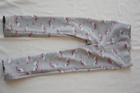 Pohodlné bavlnené jeggins, h&m,134