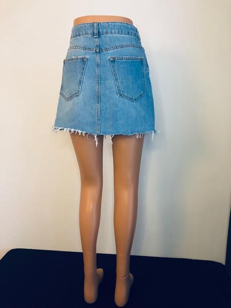 Trendy denim mini sukňa bershka vintage, bershka,xs