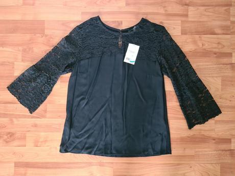 Blúzka s čipkovanými rukávmi, next,40 / l