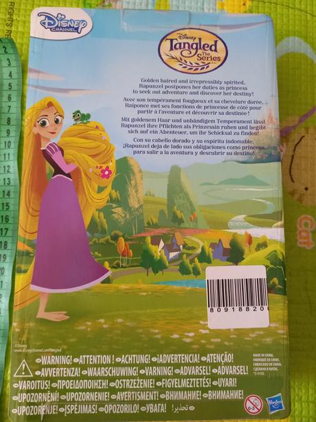 Rapunzel na vlásku zlatovláska,