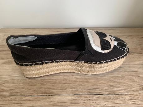 Espadrilky karl lagerfeld - kl80311 black lthr/tex, karl lagerfeld,38