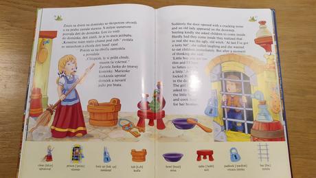 Kniha rozprávky slovensky anglicky,