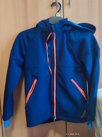 Softshellova bunda, h&m,128