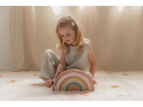Little dutch skladačka drevená dúha fairy garden,