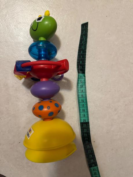 Didaktická hračka lamaze ohybný červík,