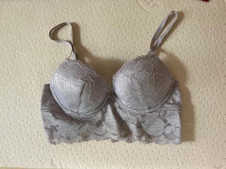 Čipkovaných bralette push up, h&m,70b