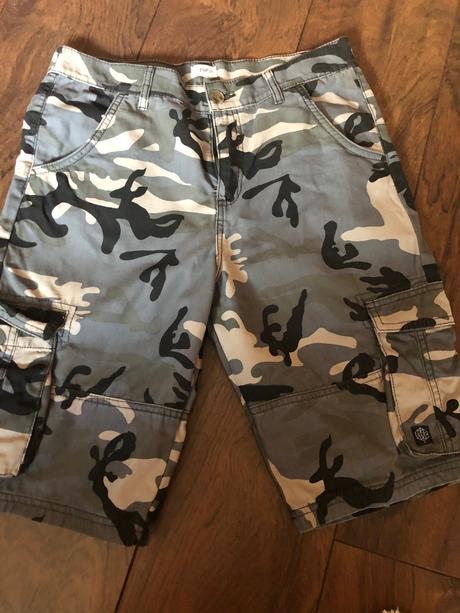 Maskáčové kraťasy f&f 164, f&f,164