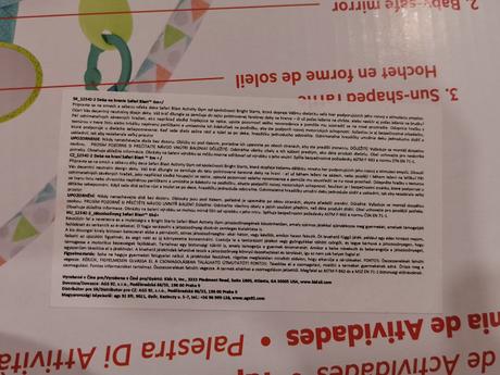 Bright starts hracia deka s hrazdičkou, 