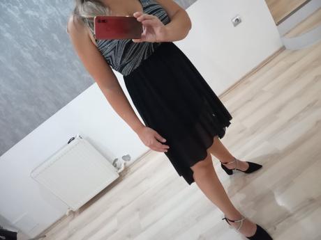 Šaty s predĺženým zadným dielom, m