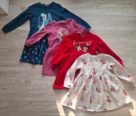 Balík dievčenske šaty, 104–116