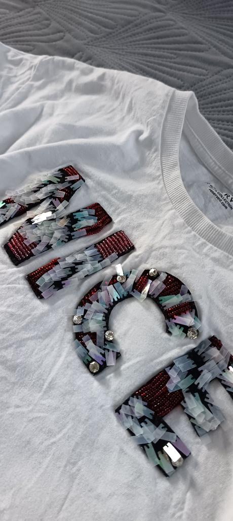 Biele tričko s aplikáciou, reserved,164