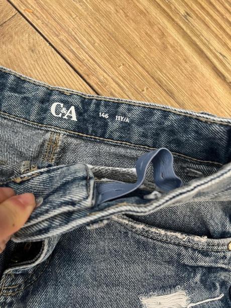 Riflové šortky, c&a,146