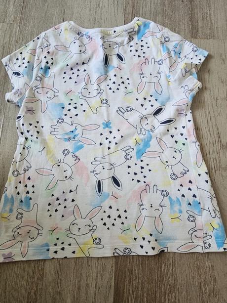 Tricko so zajacikmi, f&f,104