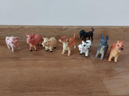 Gumené domáce zvieratá,