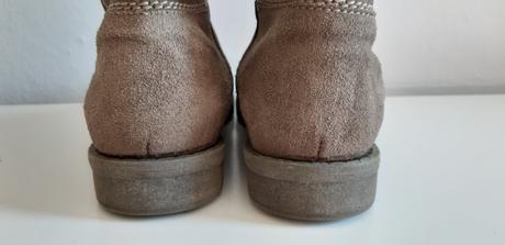 Kozene cizmicky, malo nosene, baťa,36