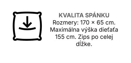 Detský spací vak, decathlon
