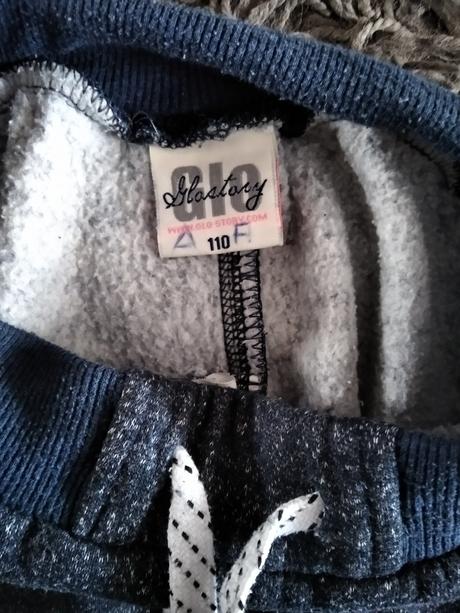 Hrubé teplé tepláky, glo-story,110