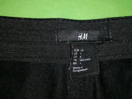 Nohavice, h&m,34