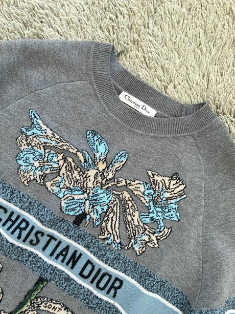 Christian dior kašmírový pulovrík, m