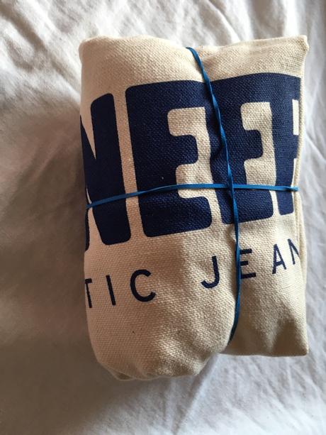 Plátena taška vak na plece,