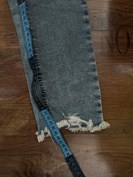 Elastické rifle high waist, takko,s