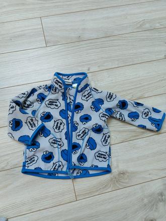 Flisova mikina, h&m,74