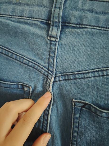 Elastické džínsy s vysokým pásom, esmara,m