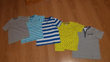 Tričko1xoblečené 5ks, f&f,110