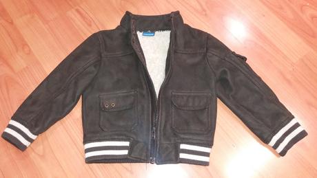 Kožená teplá bundička 18-24 mes., cherokee,80