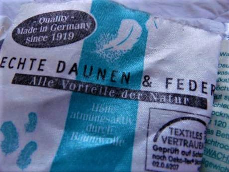 Kvalitná páperová výplň do perinky, 