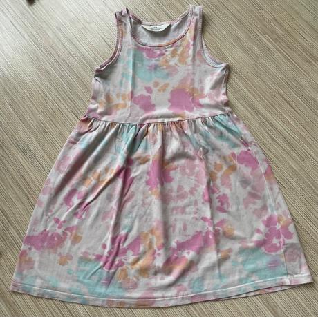 Batikovane letne saty, h&m,122