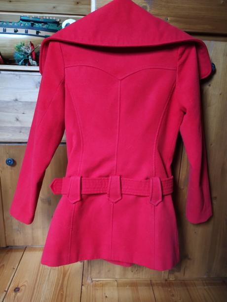 Červený kabát f &f, f&f,xs