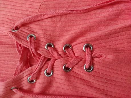 Tričko so snurovackou., gina,xs