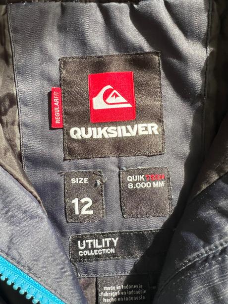 Lyžiarsky komplet pre chlapca11-12rokov, quiksilver,164