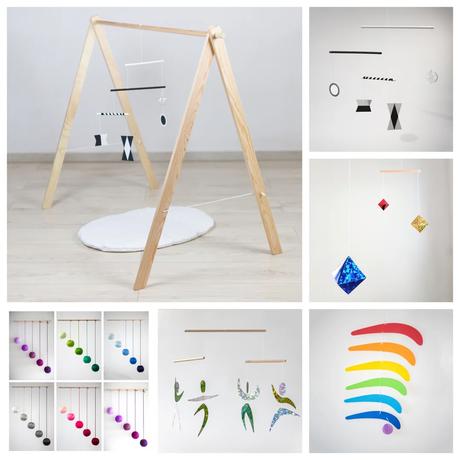 Montessori mobily s hrazdou,