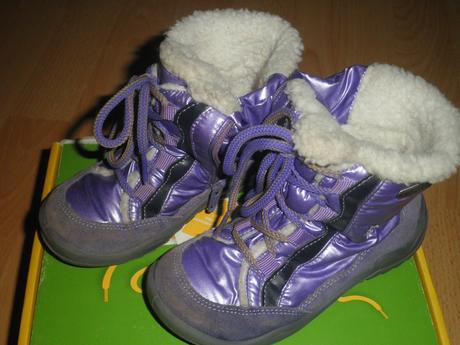 Čižmy do snehu kovo tex+papučky zdarma, 25