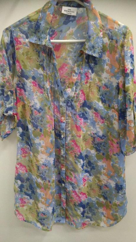 Kvetovaná blúzka, gina,44