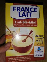 France Lait Pšeničná mliečna kaša medová 250g