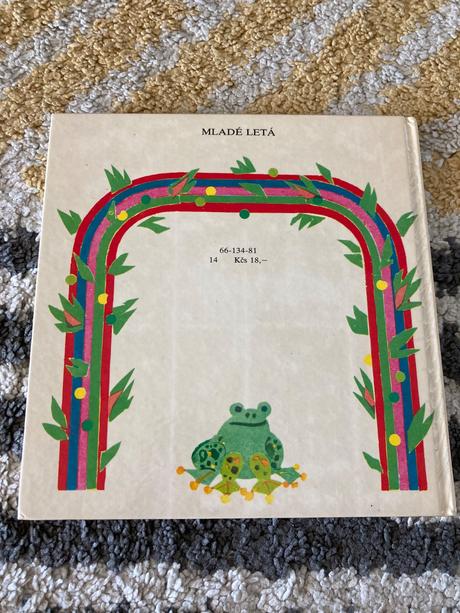 O zakliatej žabe prvé vyd.1981, 