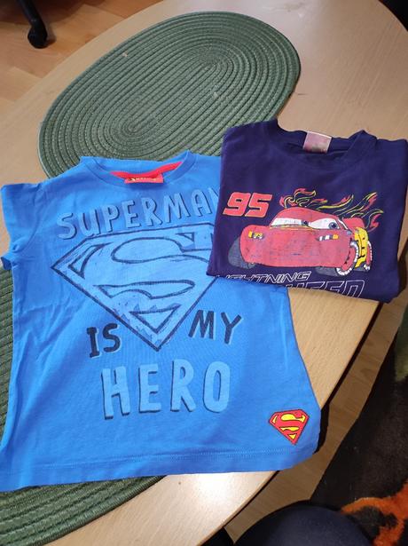 Tričká s dlhým rukávom 4-5 rokov, 104