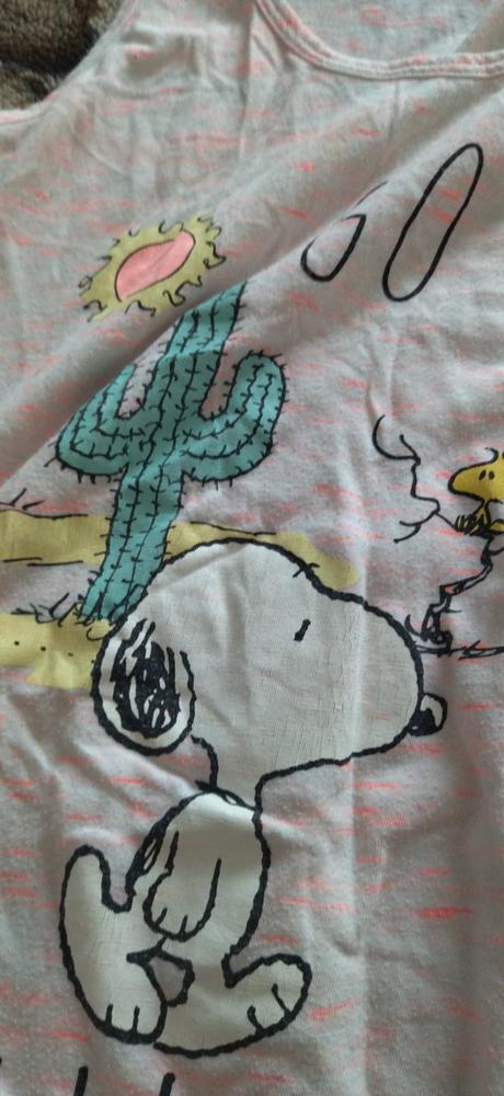 Ružové tielko, peanuts,s