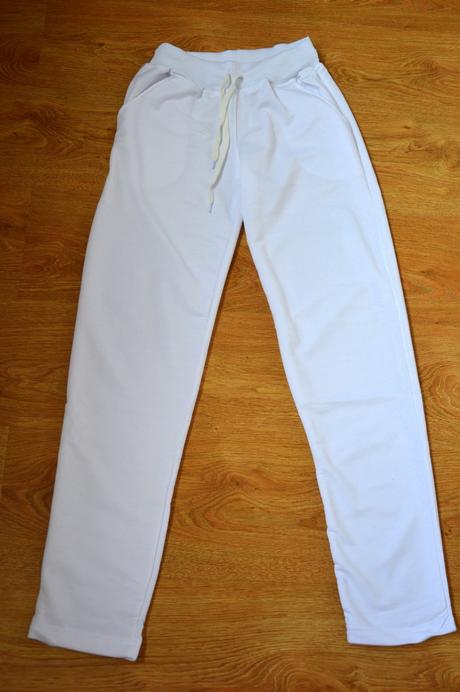 Dámske tepláky biele, l / m / s / xl